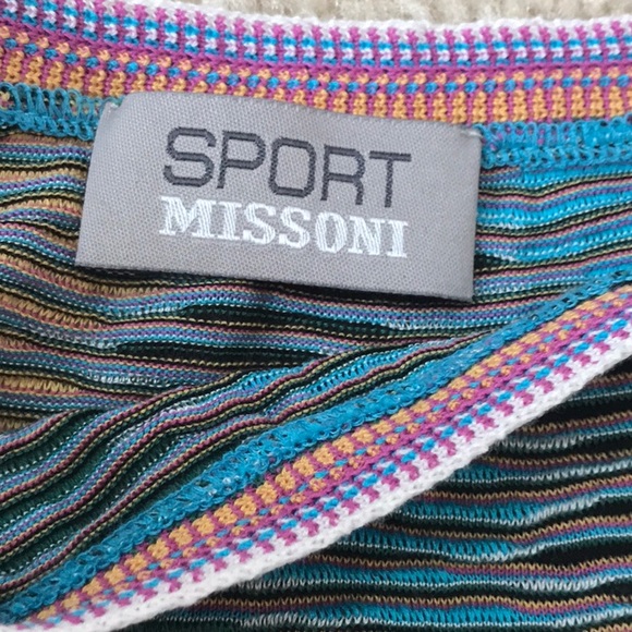 MISSONI Tank Top. Size 42. Made in Italy.